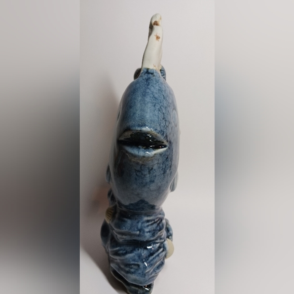 Large Ceramic Fish Figurine - Picture 3 of 6